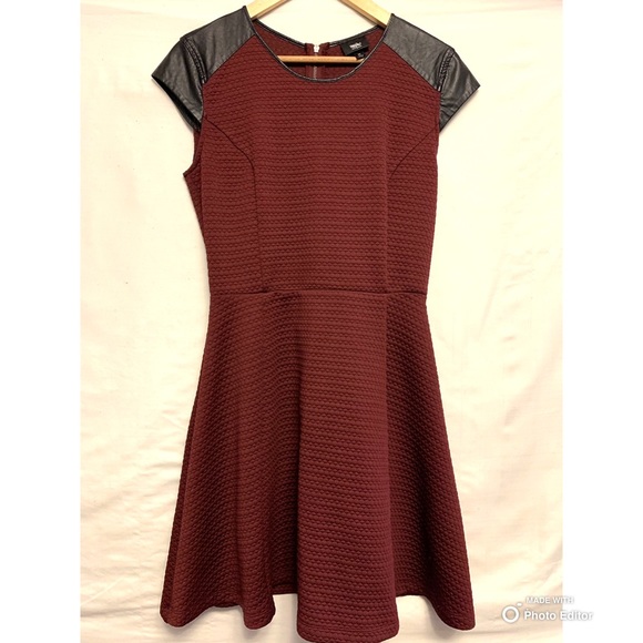 Massino Red Christmas Winter Holiday Dress Small - Picture 2 of 5